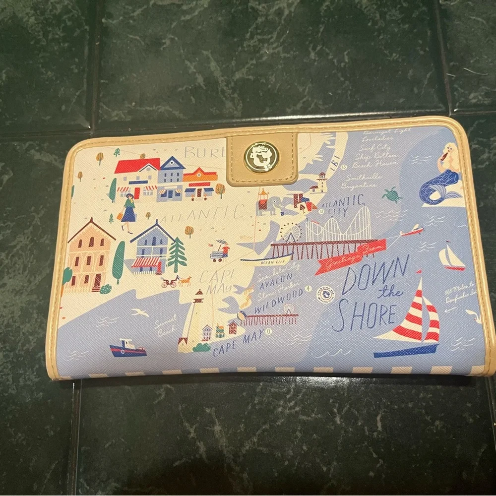 Spartina down the shore wallet. NWOT - Picture 1 of 7